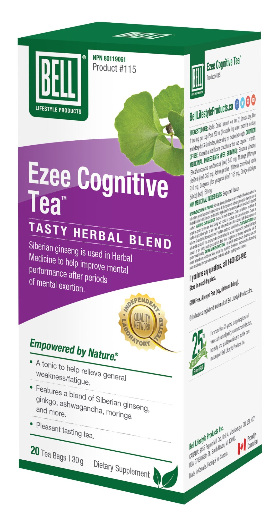 #115 Ezee Cognitive Tea™ - ReviveYourCells