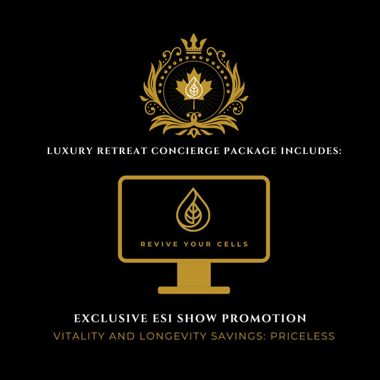 gold luxury cellular retreat package - ReviveYourCells