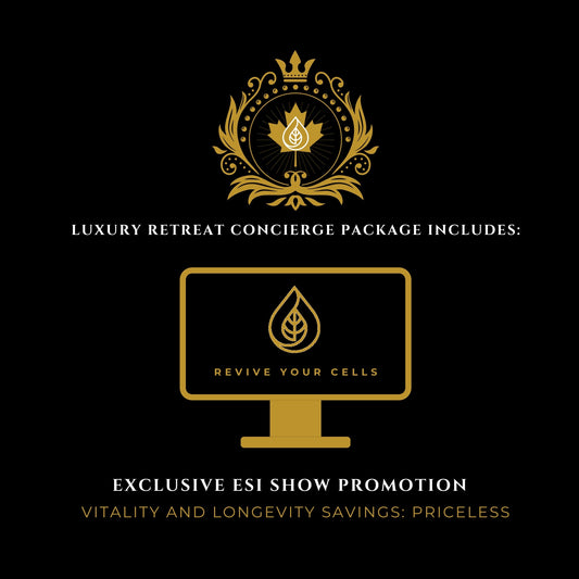 ESI platinum luxury cellular retreat solo package - ReviveYourCells