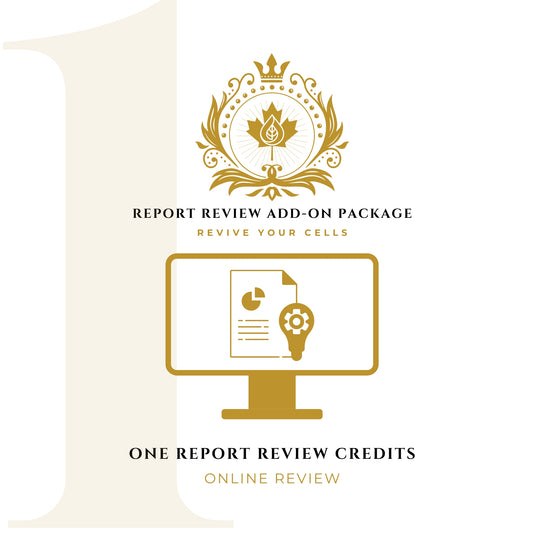 Epigenetic Hair Analysis One Report Credit Review - Add-On Package - ReviveYourCells