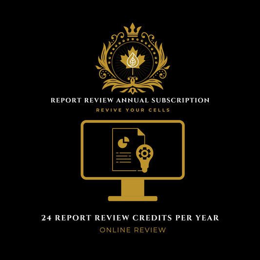 Epigenetic Hair Analysis Three Report Review Credits Annual Subscription - ReviveYourCells