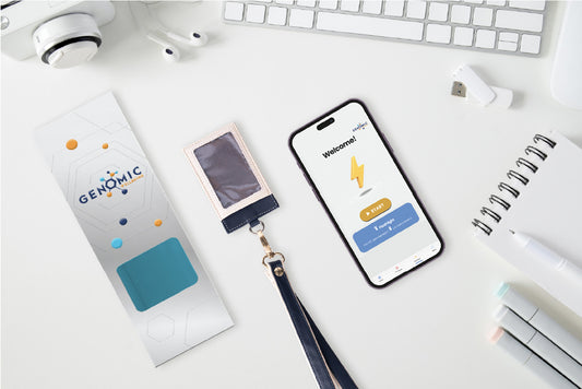 Genomics Waterfall Lanyard + Bio-Photon Downloadable Recharger - ReviveYourCells