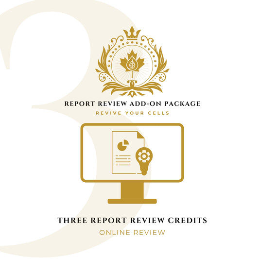 Epigenetic Hair Analysis Three Report Credit Review - Add-On Package - ReviveYourCells